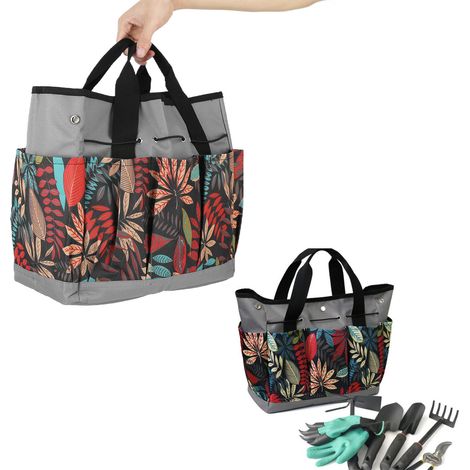 Sac de jardinage fourre-tout, sac de rangement portable pour outils de jardin, sac fourre-tout pour outils de jardin (1/5)