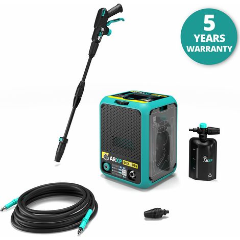 Nettoyeur haute pression électrique 2500W – Pression 180 bars – Débit 500 l/h – Système double vitesse FAST/ECO – Tuyau 8m super flexible - 180DSS