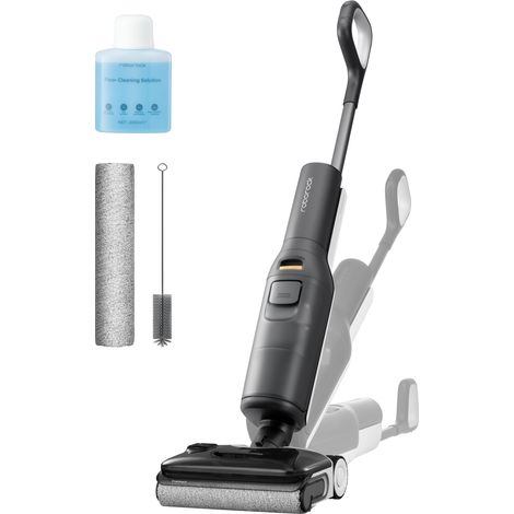Roborock F25 LT GEN2 Aspirateur Laveur sans Fil 20 000 Pa, FlatReach 2.0 à 180°, Nettoyage Triple Bord à Bord, JawScrapers Anti-enchevêtrement, Auto-Nettoyage 90 °C et Séchage Air Chaud (1/5)