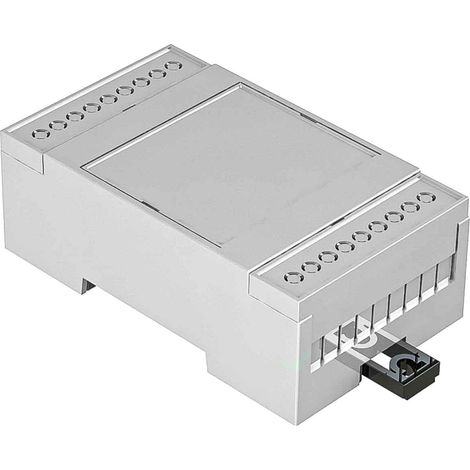 Kit de boîtier rail DIN RS PRO Couvercle plein, Dimensions 90 x 53 x 31.9mm 2 pôles ( Prix pour 1 )