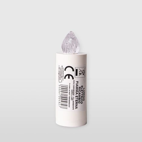 Lumino Elettrico Fiamma Eterna Ricarica