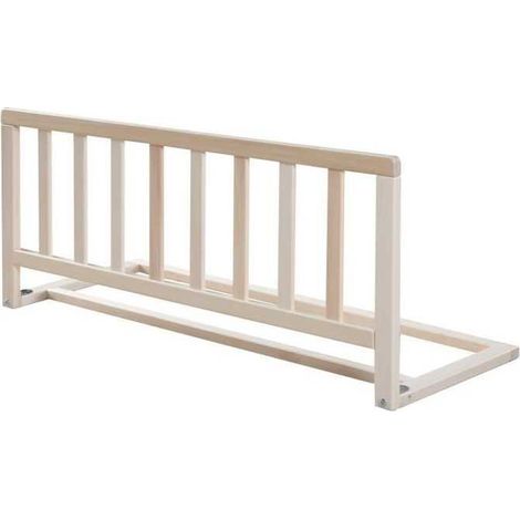 Barriere de Lit 90 cm - ROBA - Protection Anti-Chute Sûre pour Bébés et Enfants - de 18 Mois a 5 Ans - Montage Facile - Bois