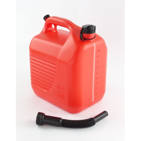 Tanica di benzina da 10 litri con cannula approvata classe 3/6, 1/8/9602351 (1/4)