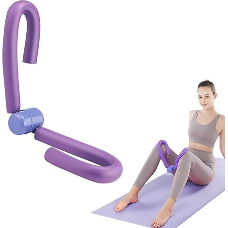 Oberschenkel Multifunktionaler Arm und Beintrainer Trimmer, Armtrainer Körperformer, Oberschenkeltrainer Kraft Lindern Gewichte Für Beine und Arme Lila.