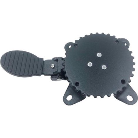 Base para sombrilla - Soporte para sombrilla - Disfruta del aire libre - Rotación de 360 grados - 13 x 22 cm - Negro (1/5)