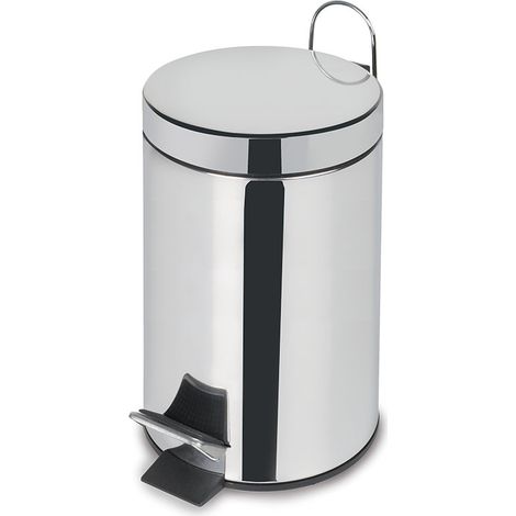 CUBO PEDAL ACERO INOX. 3 LITROS HABITEX - EHLIS (1/2)