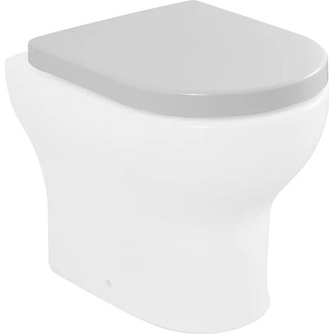 Copriwater originale serie Pestum bianco lucido in termoindurente (1/5)
