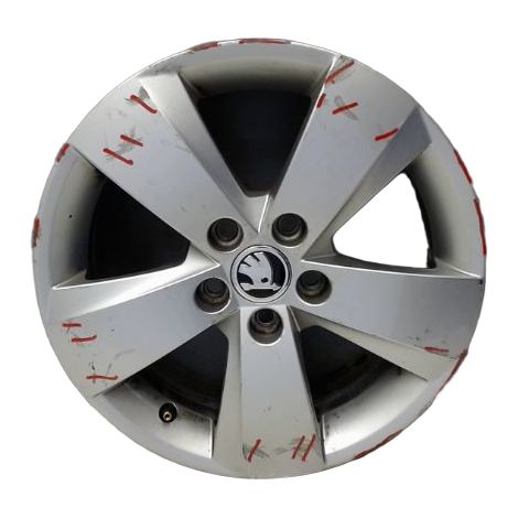 [PRODUIT D'OCCASION] Jante Aluminium SKODA Fabia ♻️ Ref Oe. 6v0601025l8z8 - Garantie à vie (1/2)