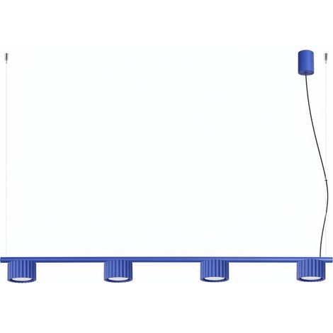 Arañas AURA ultramar aluminio 4xGx53 122cm Sollux (1/2)