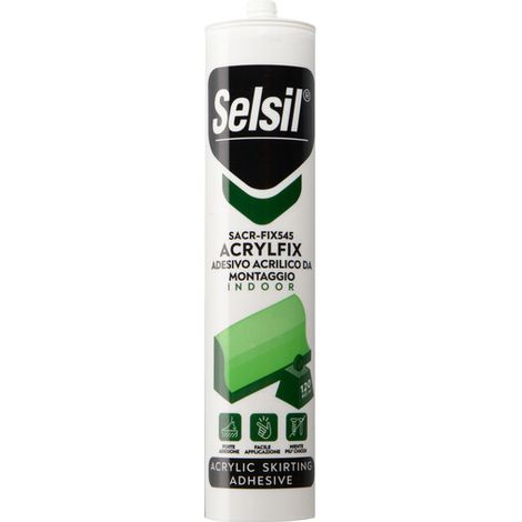 SELSIL ADESIVO DI MONTAGGIO CARTUCCIA ML.310. Prezzo per 1 pezzo.