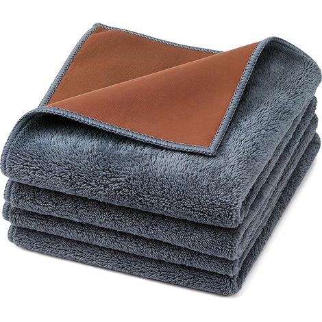 4-Piece Premium Microfiber Barista Cloths, 30 x 30 cm Barista Cloths (1/5)