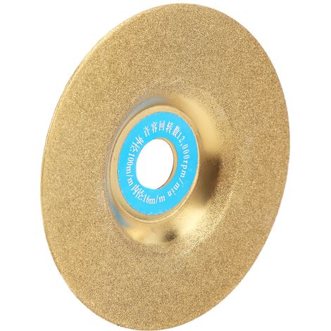 4-Zoll-Diamantschleifscheibe, beschichtet für Metall, Glas, Gestein und Keramik (1/5)