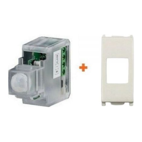 CSI Keystone sensore infrarossi 12V incasso filare compatibile Vimar Arkè bianca