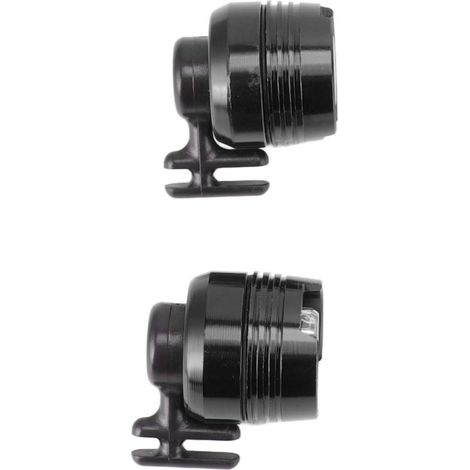 (Remplace 10132203422 ou vendu en lot) (Vidéo de démonstration disponible) Lampe portable 2 pièces pour sabots (livrée avec batterie intégrée) Noire (1/5)