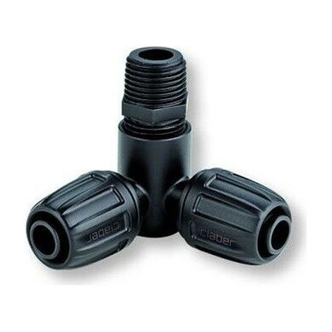 Raccordo ad Angolo Fil.1/2 15x21mm Claber