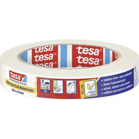tesa PREMIUM 04306-00042-02 Nastro crespato tesakrepp® Beige (L x L) 50 m x 19 mm 1 pz. (1/4)