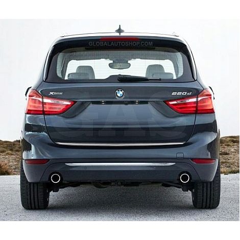 Garniture de hayon chromée pour BMW Série 2 F46 Gran Tourer (à partir de 2014)