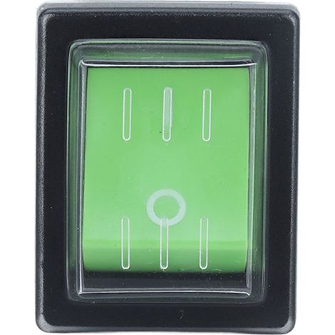 Interrupteur d'alimentation à réponse rapide, 4 broches, Compact, facile à remplacer, Durable, pratique, bouton vert pour Instruments (1/5)