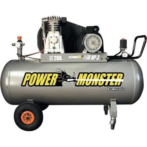 Mecafer MECAFER 200 L Kompressor 200 L 10 bar leistungsstark (1/3)