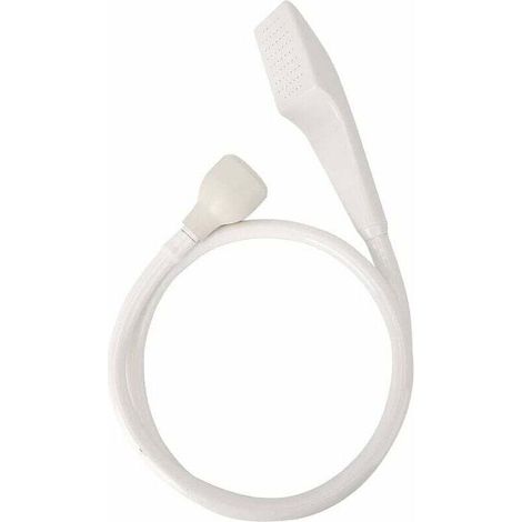 Douchette Robinet pour Mélangeur Plastique, Douchette Tuyau Lavabo Universelle Adaptable sur Robinet, Douchette Coiffure à domicile, Bain Bébé, Animal, WC (1.5M) (1/4)