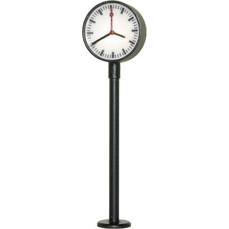 Viessmann Modelltechnik N Orologio per stazione ferroviaria singola Modello pronto, già assemblato 1880 1 pz.