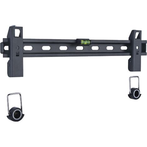 TECHLY Staffa Muro Fissa Slim con Distanziali TV LED LCD 40-65'' Nero (1/5)