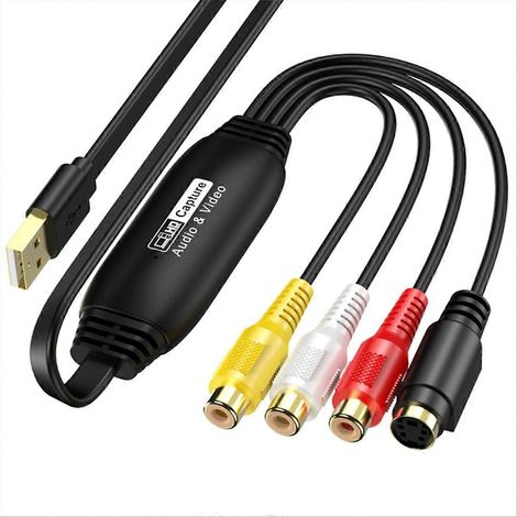 Carte de capture vidéo USB 2.0 Convertisseur numérique audio HDMI vers PC Enregistreur vidéo externe (1/5)
