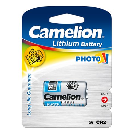 Camelion CR2 850 mAh Litio 1 unidad CR2-BP1R (1/2)