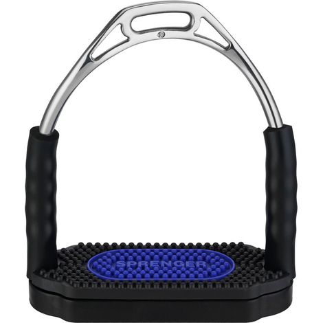 Staffe inglesi modello Bow Balance in acciaio con copertura in gomma