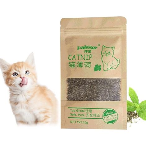 Cat Grass, Catnip for Cats, Snack or Toy for Cats, Natural Catnip - Gently Dried Catnip and Kitten Plant (1/5)
