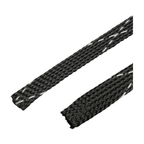 Panduit Tuyau Tressé Flexible PET Noir Industriel