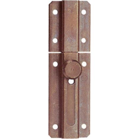 BL CATENACCIOLO ORIZZONTALE ACCIAIO BRONZ 120 MM