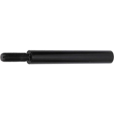 Rallonge universelle M10x1,25 noire pour levier de vitesse manuel - Accessoire d'extension de pommeau de vitesse de 10 cm (1/3)