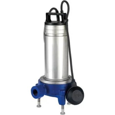 Lowara - Pompa sommergibile 1.5 HP - 1.10 KW - 220v alta portata trituratrice con galleggiante