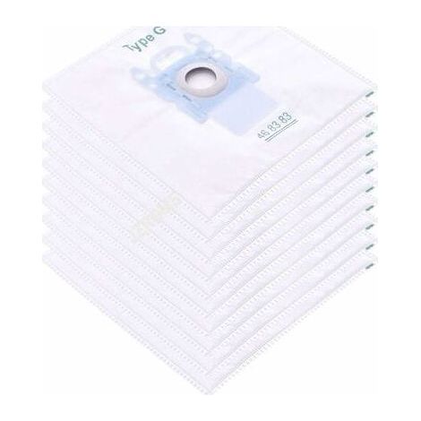 lot de 10 Filtre à manches pour sacs à poussière pour Bosch Type G/MegaFilt Super Tex BBZ41FG 468383，VBBS600V00，6000...6999，32A2,42A04 (1/5)