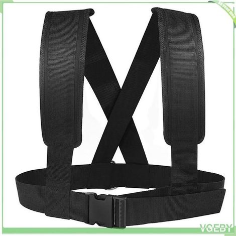 Corde d'entraînement - FAFEICY - Ceinture réglable - coutures renforcées - crochet haute intensité - épaules élargies (1/4)