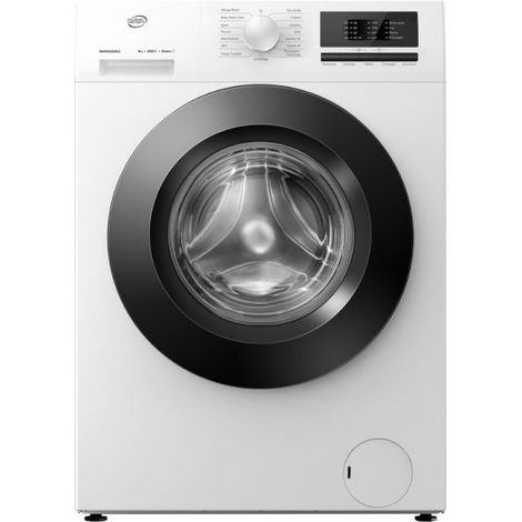 Lavatrice Daya DHW812IVA3 carica frontale 8 kg Inverter 1200 giri bianco classe A
