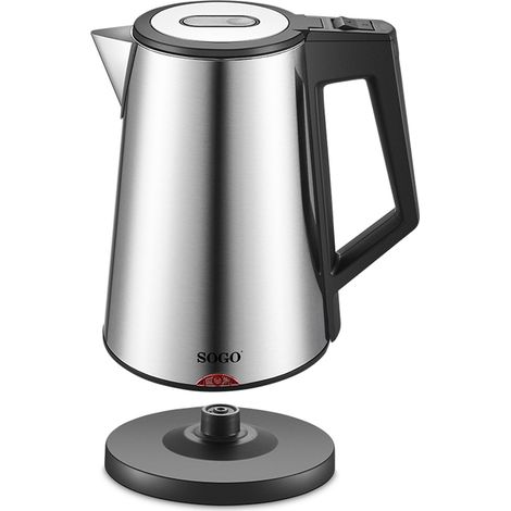 Bouilloire électrique Sogo ss-7705-ss 1830W 1.7L (1/3)