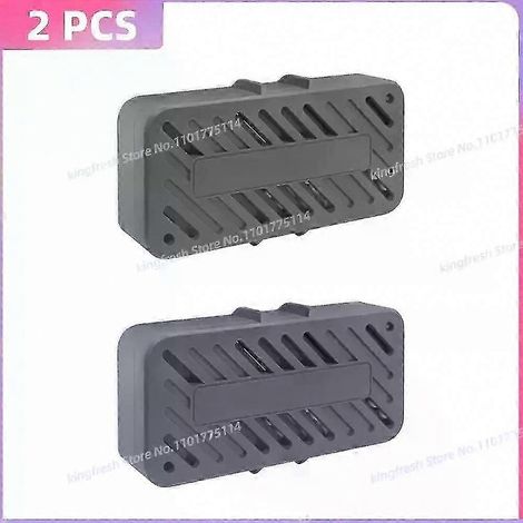 Convient pour Dreame L40S Pro Ultra/X50s Ultra Pièces Brosse latérale Filtre Chiffon Sac à poussière Argent (1/5)