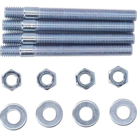 Set of studs of carburetor 3,5 inches, Kit of studs of fitment of carburetor metal with spacers for manifold intake to thread 5/16 inches (1/5)