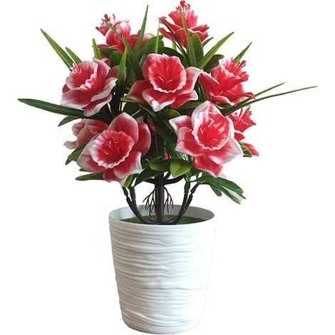 Fleur De Narcisse Artificielle - Pot Décoratif Simulé - Pour Salon Jardin Balcon - 1 Pièce (1/2)