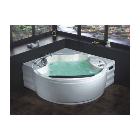 Vasca da Bagno Due Posti Idromassaggio 180x180cm Ozono Full Sicorage Oblo