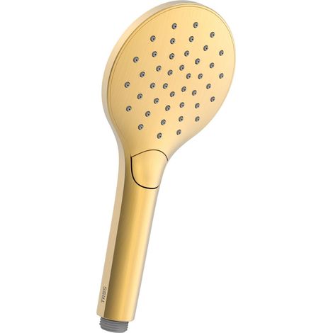 TRES 29963112OM COMPLEMENTOS DE DUCHA Ducha De Mano Eco-Drop Color Oro Mate 24K - ref: 29963112OM (1/2)