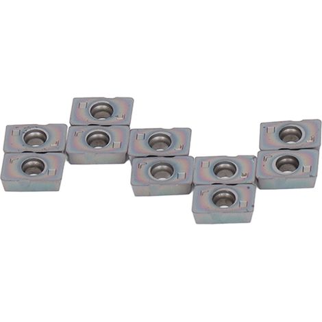 10 pièces plaquette de tournage carbure lame outil de coupe fraisage CNC kit ensemble MPHW060308ZEL (1/5)