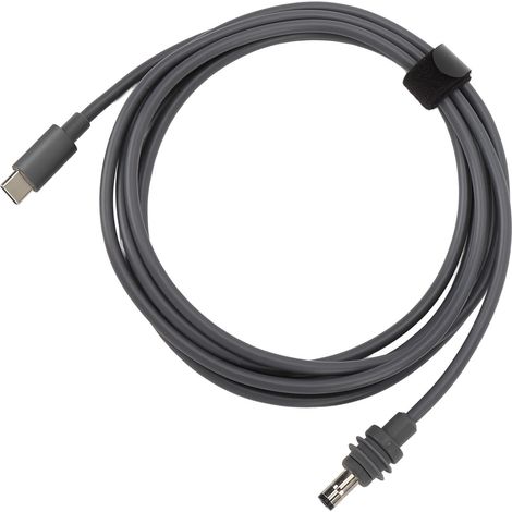 Câble d'alimentation USB-C vers CC en cuivre pur 20 AWG, étanche IP68, prêt à l'emploi, pour mini-antenne parabolique, 2 mètres / 6,6 pieds. (1/5)