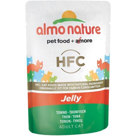 Almo Nature Chat HFC Jelly Thon – Pochon, 55 g