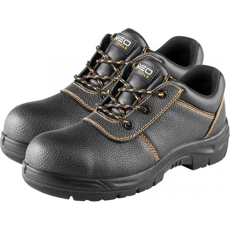 Zapatos de piel S1 SRC, puntera de acero, talla 42 (1/5)