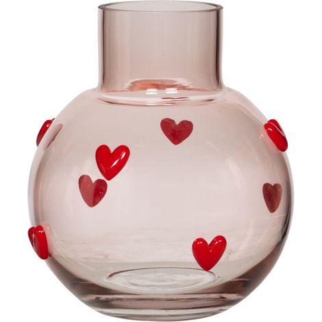 Amadeus - Vase verre Cœur 17 cm (1/2)