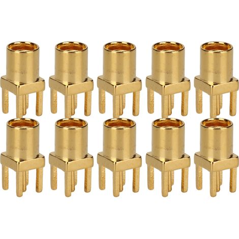 10 Pièces Connecteurs MMCX KE Femelle à Souder 4 Broches pour Réparation Câble Casque PCB Pièces Amélioration (1/5)
