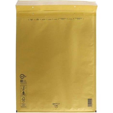 Gerimport enveloppe 35 x 47 cm papier jaune (1/2)